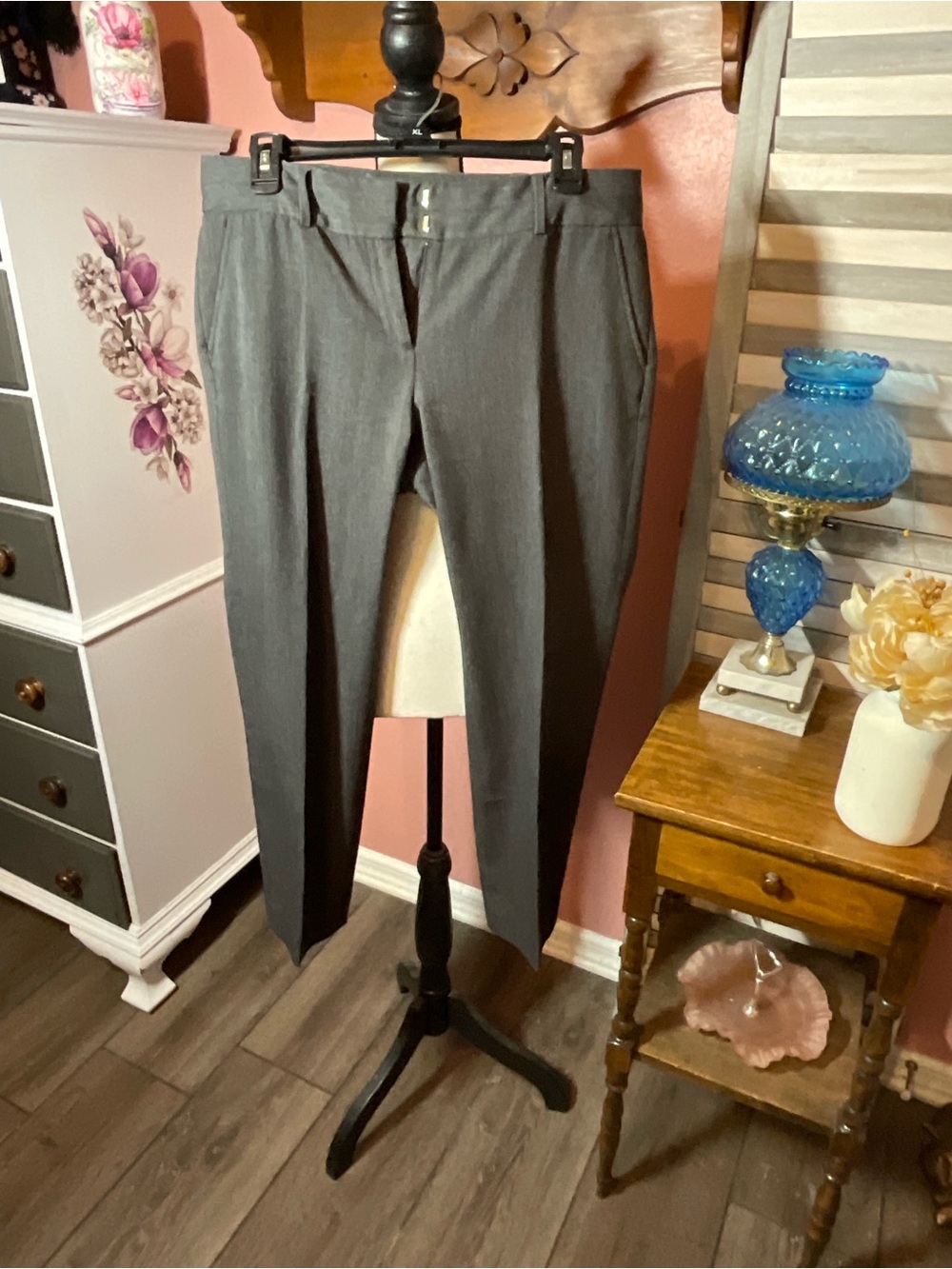 MICHAEL Michael Kors women’s Charcoal Gray Dress Pants